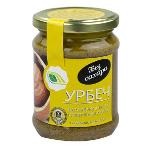 Урбеч натуральная паста из лесных орехов, 280 г, ТМ "Биопродукты"