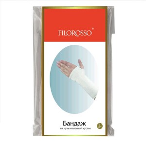 Бандаж для лучезапястного сустава "Filorosso®", размер 2, обхват 18-20 см, бежевые, компрессионные лечебно-профилактические 5161