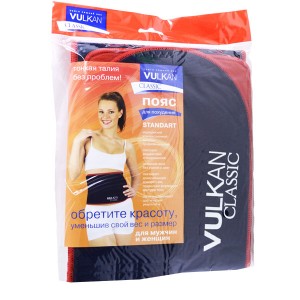 Вулкан / "Vulkan Classic" Standart пояс для похудения, 100 см х 19 см, медицинский компрессионнный лечебно-профилактический