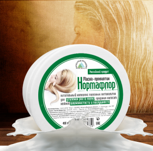 Нормафлор маска-пробиотик для волос, 400 мл. ИПК Абис